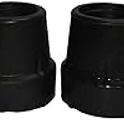 Walker Rubber Tips, 25mm PVC Bush Legs, Black, Set of 4. PLEDGE-image-26