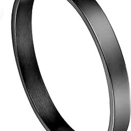 Stainless Steel Titanium Magnetic Stylish Contemporary Kada Bracelet For Men And Women,-image-96