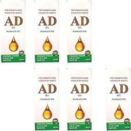 s.s ad vitamin baby massage oil for growth and vigour of babies contain natural vitamin and olive oil 100ml pack of 6-image-90