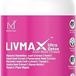 NEUTRA MAX LIVMAX Liver Health Tablets | Herbal Detox Formula for Liver Support & Cleansing | Boosts Liver Function | Natural Antioxidants & Nutrients | Sugar-Free Liver Care Supplement (30 Tablets)-image-64