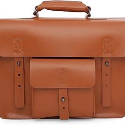 HANDCRAFTED LEATHER MESSENGER BRIEFCASE-picture-24