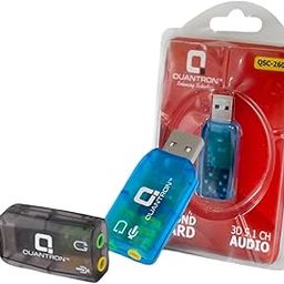 QUANTRON QSC-260 USB Sound Card | 3D 5.1 Channel Audio Adapter | Plug & Play | Virtual Surround Sound | Compatible with Windows/Linux/Mac | No External Power Required-23