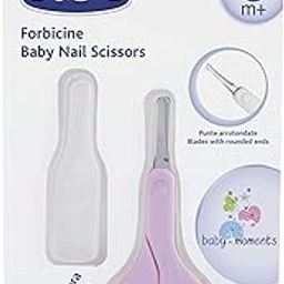 Chicco Baby Nail Scissor with Rounded Blade Ends for Safety, Easy Grip Handle, Grooming Accessory for Newborn Babies 0m+ (Pink)-picture-18