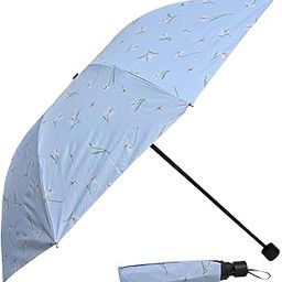 3 Fold Printed Rain Sun & UV Rays Protective Double Coated Manual Open Umbrella UR-6229-6233-3