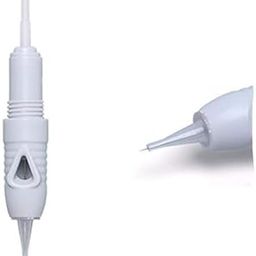5Pcs 1R Cartridge Needles PMU Machine Needle For Permanent Makeup Eyebrow Lips Disposable(8mm Diameter)-48