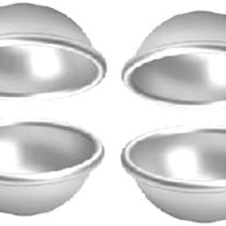 RINKLE TRENDZ Aluminium Bath Bomb Mould -Set of 4 Pieces, Size 1.5 Inches-image-22