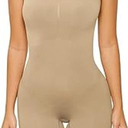 Strapless Shapewear Bodysuit for Women | Tummy Control Full Body Shapers | Seamless Snatched Bodysuit for Under Dresses-image-116
