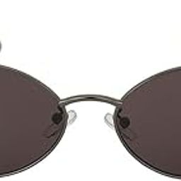 Metallic with Silver toned Oval Sunglass for Women and UV Protected Lens-image-69