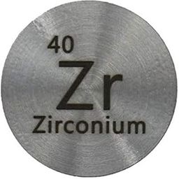 Aviation Metal & Alloys Pure Zirconium Circle 40mm x 3mm For Collectable,Experimenting & Research Purpose-13
