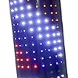 SAZ DEKOR Pole LED Light Rotating Hair Salon Barber Shop Sign Red Blue White 60cm-image-6