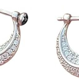 925 Silver Earring Hoop Earrings for Men Ethnic Design Modern Hoop Earrings-image-31