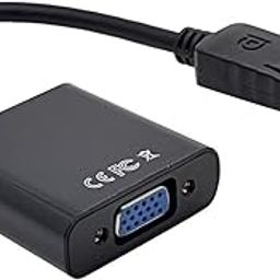 Lapster DisplayPort to VGA Adapter, Gold-Plated DP to VGA Cord (Male to Female) Compatible with Computer, Desktop, Laptop, PC, Monitor, Projector, HDTV-picture-25