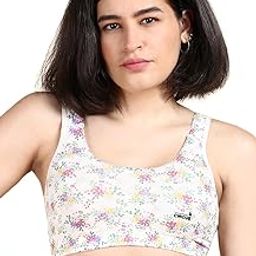 Airsoft Non Padded Sports Bra for Women | Active Wear Full Coverage Bra for Women | Comfy Full Coverage Lounge Bra |-image-2