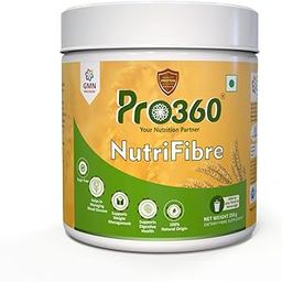 Pro360 NutriFibre Plant Based Water Soluble Prebiotic Dietary Fiber for Digestive Gut Health - Helps to Relief Constipation, Manage Diabetes, Weight Management (Unflavored) - 250g-8