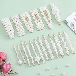 06 Pcs Pearl Hair Clips, Hair Pins Barrette for Women & Girls, Hair Accessories Pearl Hair Clips for Party – Wedding – Daily-image-9