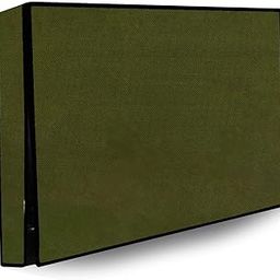 AARVYAN 40 Inch LED TV Cover – Waterproof & Dustproof Protective Fabric Cover – Universal Fit for All Brands – TV for Wall Mounted & Tabletop LED/LCD TVs (Green)-image-28