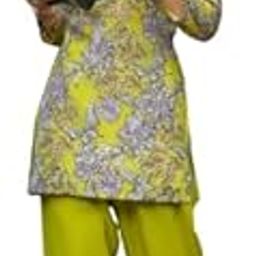 Yellow Floral 3pc Suit Set-image-55