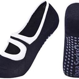 CALANDIS™ 2xYoga Socks Women Non Skid Grips Pilates Fitness Ballet Exercise Socks Black | Socks | Womens Clothing | Clothing & Accessories | Fitness Running & Yoga-image-32