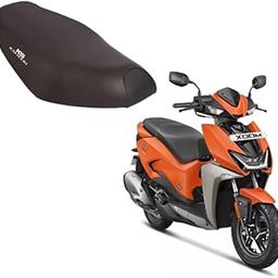 KSHEERI Xoom 110 Scooty Seat Cover Protect from Rust and Dust, PU Leather Waterproof Durable Seat Cover (Black)-image-84