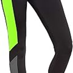 Gym wear Leggings Ankle Length Workout Tights/Stretchable Sports Leggings/High Waist Sports Fitness Yoga Track Pants for Girls & Women (Neon Green, Size - L)-picture-12