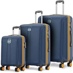 Thorium Neo 8 Wheels 55,66 and 77 Cm Small,Medium and Large 4 Wheel Inline 3 Trolley Bags Polycarbonate 360 Degree Wheeling System Luggage,4 Wheel Inline Trolley Bags,Graphite Blue-picture-29