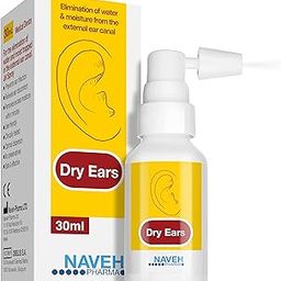 NAVEH PHARMA Dry Ears - Swimmers Ear Drops Spray for Adults and Kids - Remove Water Trapped in Ears, Prevent Pain, Infection, and Hearing Loss (1 Fl Oz)-image-86