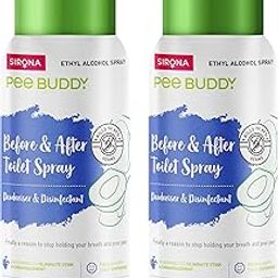 PEE BUDDY Toilet Seat Sanitizer Spray - 100 ml (Pack of 2) | Odour and Germs Eliminating Toilet Spray | Before & After Toilet Seat Sanitiser, Disinfectant & Deodoriser | Vanilla Fragrance-image-13