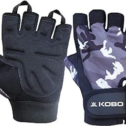Kobo WTG-42-SMALL Weight Lifting Gym Gloves Camouflage Hand Protector for Fitness Trainingsmall (Multi Colour)-image-35