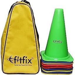 Elevate Your Training Events with FITFIX® Sports 6 Inch Cone Marker Pack of 12 Pcs Unleash Versatility and Durability for Every Activity-The Ultimate Solution Comes in Different Packs-25