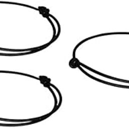 Unisex Adult Black Thread Leg Pack Of 3..-24
