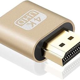 HDMI 4K Dummy Plug, High Resolution Headless Virtual Monitor Display Adapter, Supports up to 3840x2160@60Hz-29