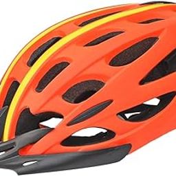 SAZ DEKOR Mountain Bike Helmet Road Bike Head Protector Anti-Impact Safety Cap Orange-image-40