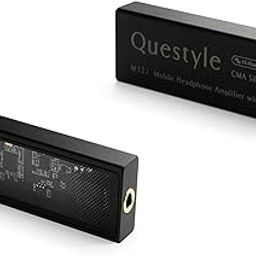 Questyle M12i HiFi Headphone Amplifier [MFi Certified] Portable USB DAC Lossless Mini Audio Amps Supports PCM 768kHz/DSD512 with 3.5mm Outputs High Resolution for Smartphones/PC/Laptops-20