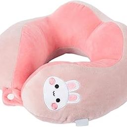 CALANDIS™ Travel Pillow Portable Durable Women Men Neck Pillow for Airplane Car Office Pink | Travel Pillows | Travel Accessories-image-15