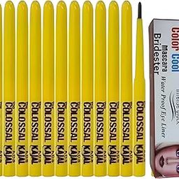 Bridester Kajal With Colossal Kajal Revolving Pencils Pack Of 12 (13 Items In The Set) (Black, 168 G)-image-67