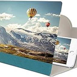 Drumstone (𝗦𝗽𝗲𝗰𝗶𝗮𝗹 𝟭𝟬 𝗬𝗲𝗮𝗿𝘀 𝗪𝗮𝗿𝗿𝗮𝗻𝘁𝘆) Mobile Phone Screen Magnifier: 3X HD Visuals, Portable & Foldable, Reduces Eye Fatigue – Universal Stand for All Smartphones, Travel-Ready.-image-25