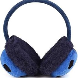 Winter Furry Earmuffs for Kids | Windproof & Soft Plush Ear Covers | Football-Themed Design-image-32