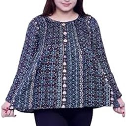 Women's Printed Crepe Top_Top_D1__-image-104