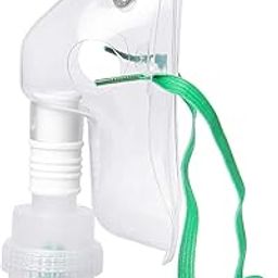 SR BIOTECH Pediatric Child Mask Kit with Air Tube AND Medicine Chamber for Nebulizer (Transparent) nebulizer mask kit for child.-image-6