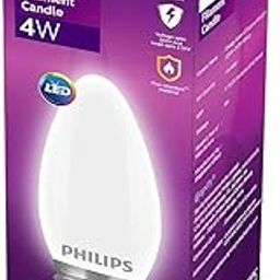 Philips 4-Watt 400-lumen Candle Frosted E27 Base (Warm White) - Decorative, Ambience for Chandeliers, Wall lights, Desk lamps, Floor lamps-28