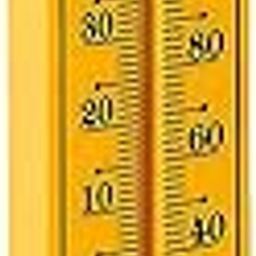 RCSP Indoor Wall-Mounted Thermometer, Celsius and Fahrenheit Display, Compact, Easy-to-Read Design For Home & Office Use Yellow-15