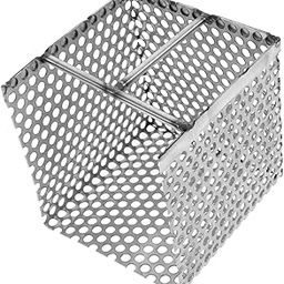 VILLCASE Stainless Steel Filter Basket for Drain Channels Durable Hand Filtering Strainer Easy to Clean Gutter Strainer for Commercial Use Efficient Debris Catcher Tool-image-5