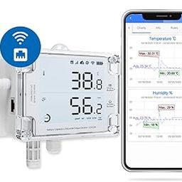 UbiBot GS1-AETH1RS Ethernet & WiFi Temp/Humidity/Illumination Sensor, Data Logger, External Probe, Scheduled Reports, Multiple Alert, Support Local Deployment (2.4GHz WiFi & Ethernet, No Hub Required)-19