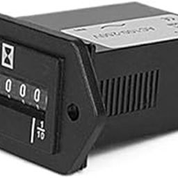 LICHTS® 2x Electromechanical Hour Meter Counters with 6 Digit Display AC100-250V |Consumer Electronics | Gadgets & Other Electronics | Other Gadgets|1X Hour Meter-picture-16