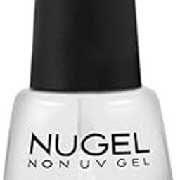 NUGEL Quick-Dry, Gel Finish Polish, 100% Veg & Cruelty Free, Nail Paint I Long Lasting, Chip Resistant, Nail Polish For Women, High Gloss, F&D Approved Colors & Pigments|All Clear_001, 13 ml-50
