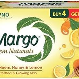 Margo Neem Naturals Honey & Lemon Soap Bar, 100g (Buy 4 Get 1 Free)-image-23