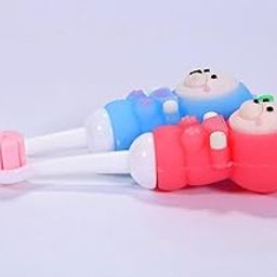 SIQULIX Baby Manual Toothbrush For Infants (6M-36M), Set Of 2|Extra Soft Tapered Bristles Ideal For Milk Teeth(Set of 2). (3)-image-49