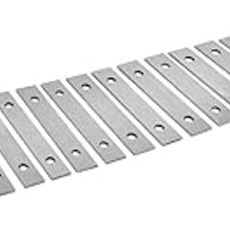 Ubervia Gage Blocks - Steel | inch | Thin Parallel Set Adjustable 18inch Steel Parallel Blocks Parallel Block for Machine Pliers for Setting Up Machine Tools-11