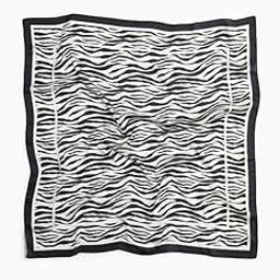Women's Animal Leopard/Zebra Print Luxury Pattern Satin Head Scarf - Neck Scarf (Square) (44"x44")-image-32