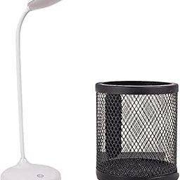 Combo Pack 3 in 1 Rechargeable Study Lamp and Pen Holder | USB Chargeable C-pin | 1200 mAH 4 Hours Backup | Portable Easily Foldable | Eye Comfort Touch Sensor Button | Over Charge Protection-20